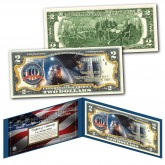 SPACE FORCE 10th ANNIVERSARY Celebrating Milestone Anniversaries of the United States Armed Forces Genuine Legal Tender U.S. $2 Bill 