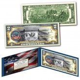 ARMY 250th ANNIVERSARY Celebrating Milestone Anniversaries of the United States Armed Forces Genuine Legal Tender U.S. $2 Bill 