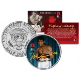 MUHAMMAD ALI " Young Champ " JFK Kennedy Half Dollar U.S. Coin