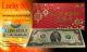 Chinese Lunar New Year Lucky Money $2 Bills BEP Pack of 10 Consecutive - All Double 88 Serial #’s 
