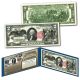 1880 Series $1 GEORGE WASHINGTON Hybrid Commemorative designed on modern Genuine $2 U.S. Bill Black Eagle