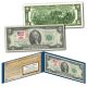 1976 First Day Issue Genuine Legal Tender $2 Bill with '76 Stamp & Postmark 1st Day Issue