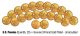 Lot of 20 LINCOLN BICENTENNIAL 2009 Pennies US Coins 24K Gold Plated PROFESSIONAL