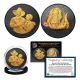 2026 Mayflower Compact Black Ruthenium with 24K Gold Plated Highlights Quarter - 1776–2026 America 250 Semiquincentennial Brilliant Uncirculated Coin 1-Year Issue
