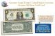 22 KARAT GOLD LEAF Genuine Legal Tender US $1 Bill Currency - Limited Edition