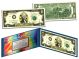 GOLD DIAMOND CRACKLE HOLOGRAM Legal Tender US $2 Bill Currency - Limited Edition