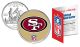 SAN FRANCISCO 49'ers NFL California US Statehood Quarter Colorized Coin  - Officially Licensed