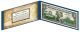 ALASKA State $1 Bill - Genuine Legal Tender - U.S. One-Dollar Currency " Green "