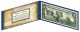 WYOMING State $1 Bill - Genuine Legal Tender - U.S. One-Dollar Currency " Green "