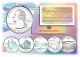 2005 US Statehood Quarters HOLOGRAM - 5-Coin Complete Set - with Capsules & COA