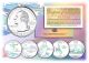 2007 US Statehood Quarters HOLOGRAM - 5-Coin Complete Set - with Capsules & COA