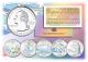 2008 US Statehood Quarters HOLOGRAM - 5-Coin Complete Set - with Capsules & COA