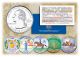 1999 US Statehood Quarters COLORIZED Legal Tender - 5-Coin Complete Set - with Capsules & COA