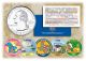 2004 US Statehood Quarters COLORIZED Legal Tender - 5-Coin Complete Set - with Capsules & COA