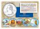 2008 US Statehood Quarters COLORIZED Legal Tender - 5-Coin Complete Set - with Capsules & COA