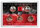 MUHAMMAD ALI " Life & Times " 24K Gold Plated US Statehood Quarter 5-Coin Set - Officially Licensed