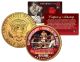 MUHAMMAD ALI Rumble in the Jungle JFK Kennedy Half Dollar 24K Gold Plated U.S. Coin