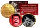 MUHAMMAD ALI - Liston Fight & The Greatest - Colorized Kentucky State Quarters U.S. 2-Coin Set 24K Gold Plated