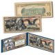 Americana Images of Historical U.S. Currency Genuine Legal Tender $10 Bill - Black Eagle / Buffalo Bison / Indian Chief