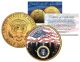 LIVING PRESIDENTS * Americana * Colorized JFK Kennedy Half Dollar U.S. Coin 24K Gold Plated JIMMY CARTER