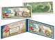 PEANUTS - CHARLIE BROWN - SNOOPY - Americana - Genuine Legal Tender Colorized U.S. $2 Bill - Officially Licensed