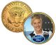 ELLEN DeGENERES American Idol 2009 JFK Kennedy Half Dollar 24K Gold Plated US Coin