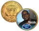 RANDY JACKSON American Idol 2009 JFK Kennedy Half Dollar 24K Gold Plated U.S. Coin