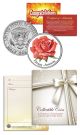 HAPPY ANNIVERSARY Keepsake Gift JFK Kennedy Half Dollar US Coin