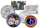 APOLLO 14 XIV SPACE MISSION Colorized 2-Coin Set U.S. Florida Quarter & JFK Half Dollar - NASA ASTRONAUTS