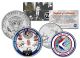 APOLLO 15 XV SPACE MISSION Colorized 2-Coin Set U.S. Florida Quarter & JFK Half Dollar - NASA ASTRONAUTS