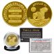 Apollo 11 50th Anniversary Commemorative Space Medallion Tribute 1.25" (32MM) Coin 24K GOLD Clad