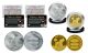 Apollo 11 50th Anniversary Man in Space Medals 2-Piece Commemorative NASA Coin Set