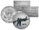 AR15 Gun Firearm JFK Kennedy Half Dollar US Colorized Coin