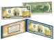 United States ARMY $2 Bill U.S. Genuine Legal Tender - GOLD LEAF Laser Line - MILITARY