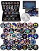 SPACE SHUTTLE ATLANTIS MISSIONS NASA Florida Statehood Quarters 33-Coin Set with BOX
