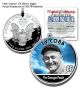 TY COBB 2006 American Silver Eagle Dollar 1 oz U.S. Colorized Coin Baseball - Officially Licensed