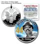 REGGIE JACKSON 2006 American Silver Eagle Dollar 1 oz Colorized U.S. Coin Yankees - Officially Licensed