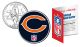 CHICAGO BEARS NFL Illinois US Statehood Quarter Colorized Coin  - Officially Licensed