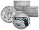 BERETTA M9 Gun Firearm JFK Kennedy Half Dollar US Colorized Coin