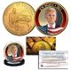 JOE BIDEN 46th President of the United States Official Colorized 24K Gold Plated Washington DC Quarter - add and update your President Set with this coin