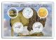 2005 AMERICAN BISON NICKEL Westward Journey 5-Coin US Set - P&D - Hologram - Colorized - 24K Gold Plated