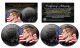 BLACK NICKEL Colorized ENIGMA Edition 2015 JFK Half Dollar 2-Coin Set - P&D MINT
