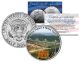 MILLAU VIADUCT - Famous Bridges - Colorized JFK Half Dollar U.S. Coin France