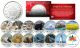 CANADA 150 ANNIVERSARY RCM Royal Canadian Mint Colorized Medallions WILDLIFE Set of 14
