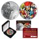 2019 1 oz Pure Silver Tuvalu Marvel Comics CAPTAIN AMERICA Coin Limited & Numbered of 219 - AVENGER THOR