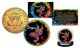 Chinese Zodiac PolyChrome Genuine Legal Tender JFK Kennedy Half Dollar 24K Gold Plated U.S. Coin - DRAGON