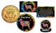 Chinese Zodiac PolyChrome Genuine Legal Tender JFK Kennedy Half Dollar 24K Gold Plated U.S. Coin - SHEEP/GOAT