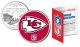 KANSAS CITY CHIEFS NFL Missouri US Statehood Quarter Colorized Coin  - Officially Licensed