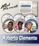 Baseball Legend ROBERTO CLEMENTE Statehood Quarters US Colorized 3-Coin Set - Officially Licensed