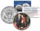 CLINTON CHRISTMAS - Colorized JFK Kennedy Half Dollar U.S. Coin - BILL & HILLARY & CHELSEA